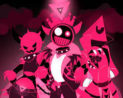 Jsab Bosses By Narukouchiha365 On Deviantart Just Shapes And Beats Just Shapes Beast Jsab Fanart