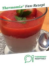 Weisse Mousse Mit Erdbeerpuree Rezept In 2020 Erdbeerpuree Thermomix Rezepte Rezepte