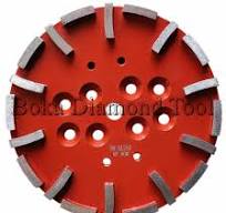 10 Inch 250 mm Blastrac Diamond Grinding Disc Diamond Concrete Floor  Grinding Plate