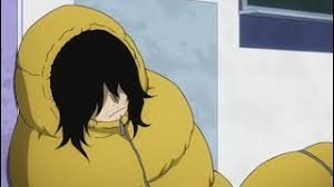 Shota aizawa is a pro hero that goes by the name eraserhead (given to him by fellow hero present mic). Aizawa S Love For His Sleeping Bag Youtube