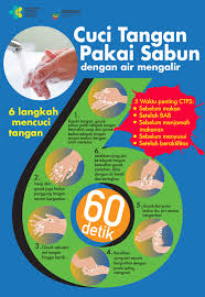 Dilakukan dengan menggosokkan tangan menggunakan cairan antiseptik (handrub) atau dengan air mengalir dan sabun 3. Cuci Tangan Pakai Sabun Masyarakat Umum Covid19 Go Id