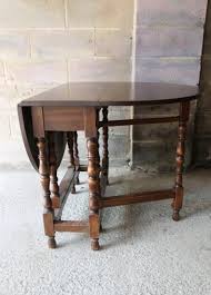 Gate Leg Drop Leaf Table With Carved Spindle Legs And Supports 35 X 13 X 30 When Closed With 18 Drops Drop Leaf Table Furniture Leaf Table