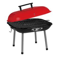 Barbecue ovale avec couvercle, barbecue charbon de bois, pour jardin, barbecue. Barbecue 36x36 Cm Avec Couvercle Boutique Jardinitis