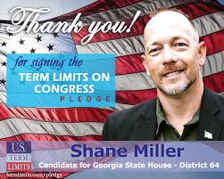 Shane Miller Pledges to Support Congressional Term Limits