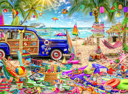 If you have access to our site through a computer, laptop, tablet or smart phone, you can enjoy these puzzles. Shop Beach Jigsaw Puzzles Jigsawpuzzle Com Au