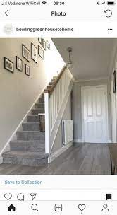 55 Trendy Home Decored Farmhouse Staircases Upstairshallwayideas Hallwayideasdiy Smallentryways Endofh Entrance Hall Decor Farmhouse Staircase House Stairs