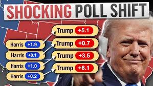 The 2024 Electoral Map in a BEST CASE Scenario For Donald Trump