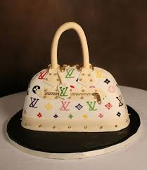Louis Vuitton Purse Birthday Cake Louis Vuitton Cakes Pinterest
