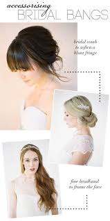 Bridal Bangs Curtain Bangs With Wedding Updos Loose Wavy Hair Wedding Hairstyles Wedding Hairstyles With Veil Wedding Hair Accessories