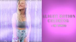 Mbl coloring ccp tutorial #1. Alight Motion Coloring Mbl Inspired By Sarahxtuts