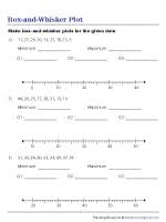 Addition facts worksheets 1st grade. Box And Whisker Plot Worksheets