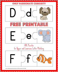 Kindergarten printable worksheets for logic puzzles, brain teasers, riddles and more brain teasers, tricky questions and creative activities help the children thing in multiple dimensions, make them acquainted with multiple types of challenges, increases their curiosity and challenges them to solve something that seems difficult to them. Free Printable Abc Puzzles Upper And Lowercase Letter Matching Abc Puzzle Abc Printables Upper And Lowercase Letter Matching