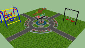 Bharat swings & slide industry playground anak, taman bermain, sudut, orang png. Taman Bermain 3d Warehouse