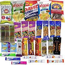 Healthy Snacks Care Package Gift Basket 32 Health Food Snacking Choices Quick Ready To Go For Adults Healthy Gift Basket Healthy Food Gifts Snack Baskets
