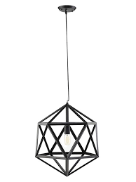 Explore our collection of rustic chandeliers including wooden and wrought iron designs. Hexagon Black Metal Chandelier Modern Furniture Brickell Collection