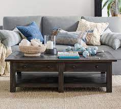 This oversized item is not eligible for free shipping promotions. Benchwright 54 Rectangular Coffee Table Pottery Barn