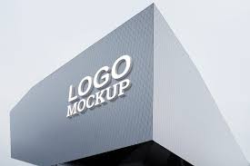 Layered psd easy smart object insertion license: Free 3d Logo Psd Mockup V3 Mockuphero Mockup Design Logo Design Presentation Logo Mockup