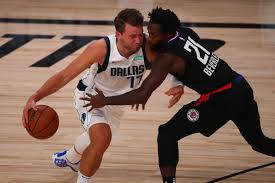 Kawhi leonard scored 32 points and montrezl harrell added 19 points and 11 rebounds for the. Luka Doncic Scored 10 Points On Patrick Beverley In 61 Seconds Mavs Moneyball