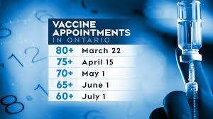 The ontario government is getting more than eight million vaccines between now and the end of july, which means the those 70 and older who have received either pfizer or moderna will be eligible for their second dose as of june 7. Here Is When Adults 80 And Up Can Start Getting Covid 19 Vaccines In Ottawa Ctv News