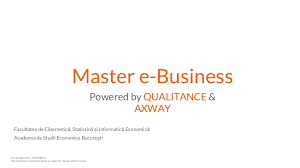 Urmărește meniul de mai sus sau butonul de căutare pentru a găsi toate informațiile de care ai nevoie. Master E Business 2017