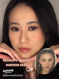 Tutorial Makeup Mata Madison Beer yang Glowy