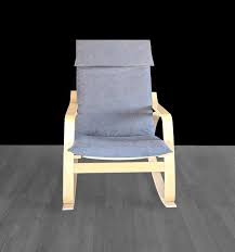 Gray Faux Suede Ikea Poang Chair Cover Teal Ikea Seat Cover Seafoam Ikea Poang Chair Ikea Armchair Arm Chair Covers