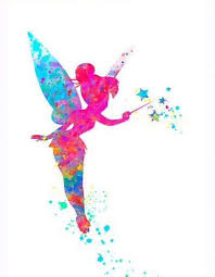 Pin By Tania Gonzalez On Fairy Love Watercolor Disney Disney Art Disney Tattoos