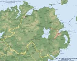 We have hundreds of northern ireland map for you. Topographical Terrain Or Physical Map Of Northern Ireland