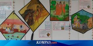 Kertas minyak yang disesuaikan dengan ukuran bambu. Layang Layang Tidak Hanya Satu Ini Jenis Jenisnya