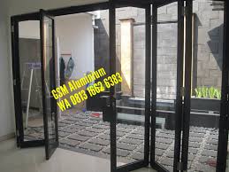 Ini adalah pintu kaca lipat dengan kaca tempered yang digunakan untuk menghias rumah anda. Kusen Aluminium Garuda Harga Pintu Lipat Aluminium Kaca Rp 1 600 000 Untuk Daerah Depok Serpong Tangsel Bogor