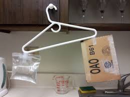 I Wasn T Sure If My Package Was Under 16 Oz For Mailbox Use No Scales At Home I Improvised Clothes Hanger Hanger Improvisation