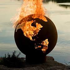 Scenery Design Plasma Cut Summer Outdoor Propane Fire Pit Bowls Everything S Homey