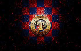 Why don't you let us know. Wallpaper Wallpaper Sport Logo Baseball Glitter Checkered Mlb Texas Rangers Images For Desktop Section Sport Download