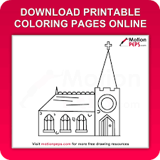 The spruce / kelly miller halloween coloring pages can be fun for younger kids, older kids, and even adults. Download Free Printable Church Coloring Pages For Kids Online Coloringpeps