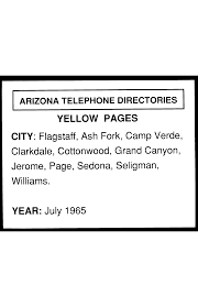 Access 334 trusted reviews, 53 photos & 65 tips from fellow rvers. 1965 Flagstaff Telephone Directory Yellow Pages Flagstaff Telephone And City Directories Arizona Memory Project