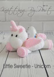 This is the perfect little hand held. Unicorn Little Sweetie Knitting Pattern Knitting By Post