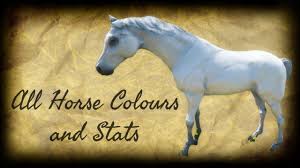Red Dead Redemption 2 All Horse Colours All Horse Stats