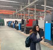 Brazilian Press Brake customers visit optional equipment