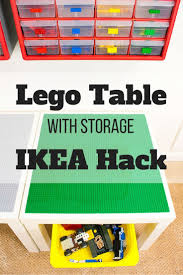 Diy Lego Table With Storage Lego Table With Storage Lego Table Diy Lego Table