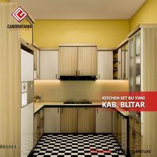 Sebenarnya dapur tidaklah membutuhkan ruang yang besar, justru dapur dengan ruangan kecil lebih diuntungkan. Kitchen Set Minimalis Monokrom Sederhana Simple Elegan 2 Jasa Desain Interior Kediri Nganjuk Tulungagung Blitar Trenggalek Madiun Ponorogo