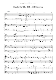 Größte freie internationale musikbibliothek mit vielen flötennoten als. Free Piano Sheet Music Castle On The Hill Ed Sheeran Pdf I Miss The Way You Make Me Feel Piano Sheet Music Free Piano Sheet Clarinet Sheet Music