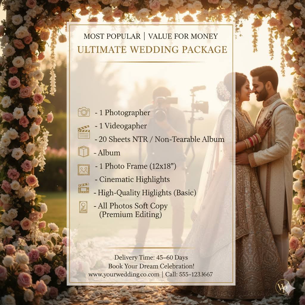 PREMIUM WEDDING PACKAGE product image