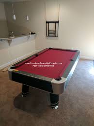 Billiard Pool Table Assembly And Installation Specialist In Washington Dc Maryland Virginia Delaware Phila Pool Table Assembly Pool Table Nyc Furniture