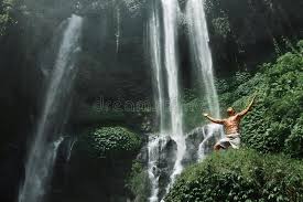 Freedom Man Feeling Free With Hands Up Near Waterfall Freedom Man Free Happy Spon Free Hands Waterfall Freedom Ma Waterfall Photo Nature Images