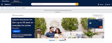 Walmart is a multifunctional retail company that has all the. Walmart Capitalone Com Walmart Credit Login Guide