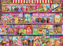 58 others took a break from the world and solved it. Ravensburger The Sweet Shop Aimee Stewart 500 Piece Jigsaw Puzzle
