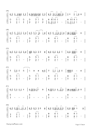 Frozen let it go not pianika Say You Won T Let Go James Arthur Numbered Musical Notation Preview 3 Say You Wont Let Go Let It Be Notations