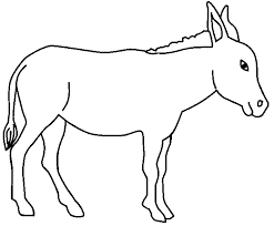 Our coloring pages are free and classified by theme, simply choose and print your drawing to color for hours! Donkey Coloring Page Animals Town Animals Color Sheet Donkey Printable Coloring
