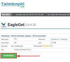 Cach Dung Eagleget Miễn Phi Tải File Nhanh Tren May Tinh