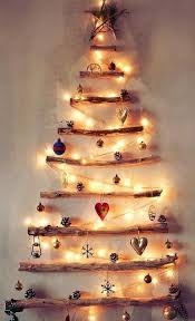 I Want To Do This In My House This Year Twig Christmas Tree With Lights Diy Christmas Decorations Decoration Noel Idee Noel Deco Noel